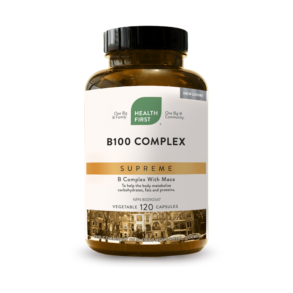 Health First B100 Complex Supreme 120 Capsules