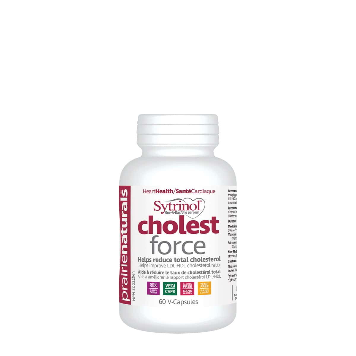 Prairie Naturals Sytrinol Cholest-Force 60 capsules