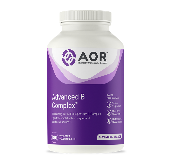 AOR Advanced B Complex 180 Capsules