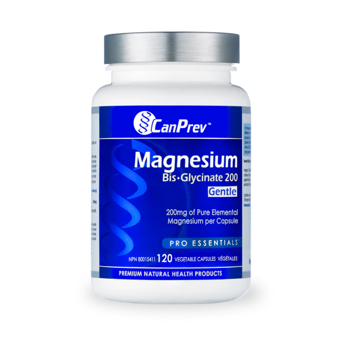 CanPrev Magnesium Bis-Glycinate 200mg Gentle 120 capsules