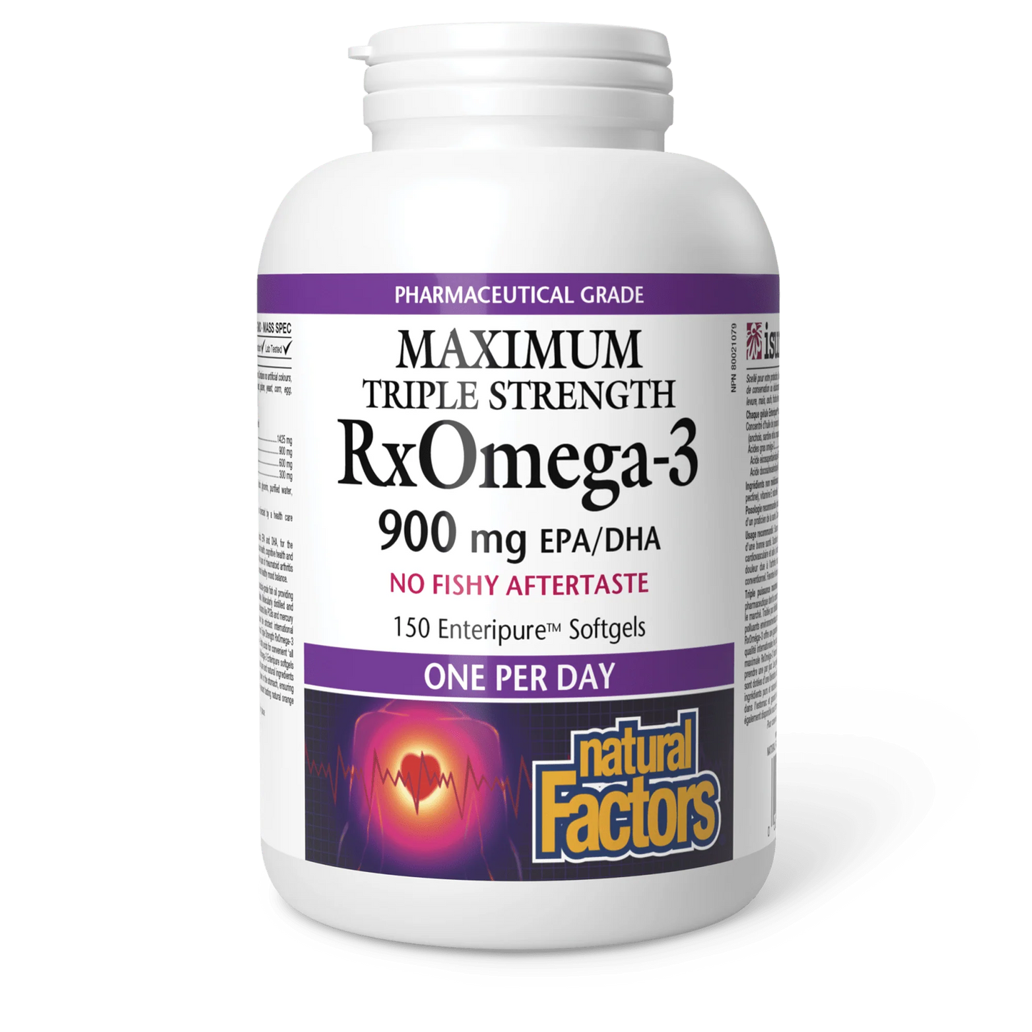 Natural Factors Maximum Triple Strength RxOmega 900mg