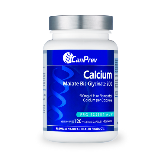 CanPrev Calcium Malate Bis-Glycinate 120 capsules