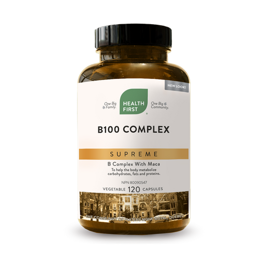 Health First B100 Complex Supreme 120 Capsules