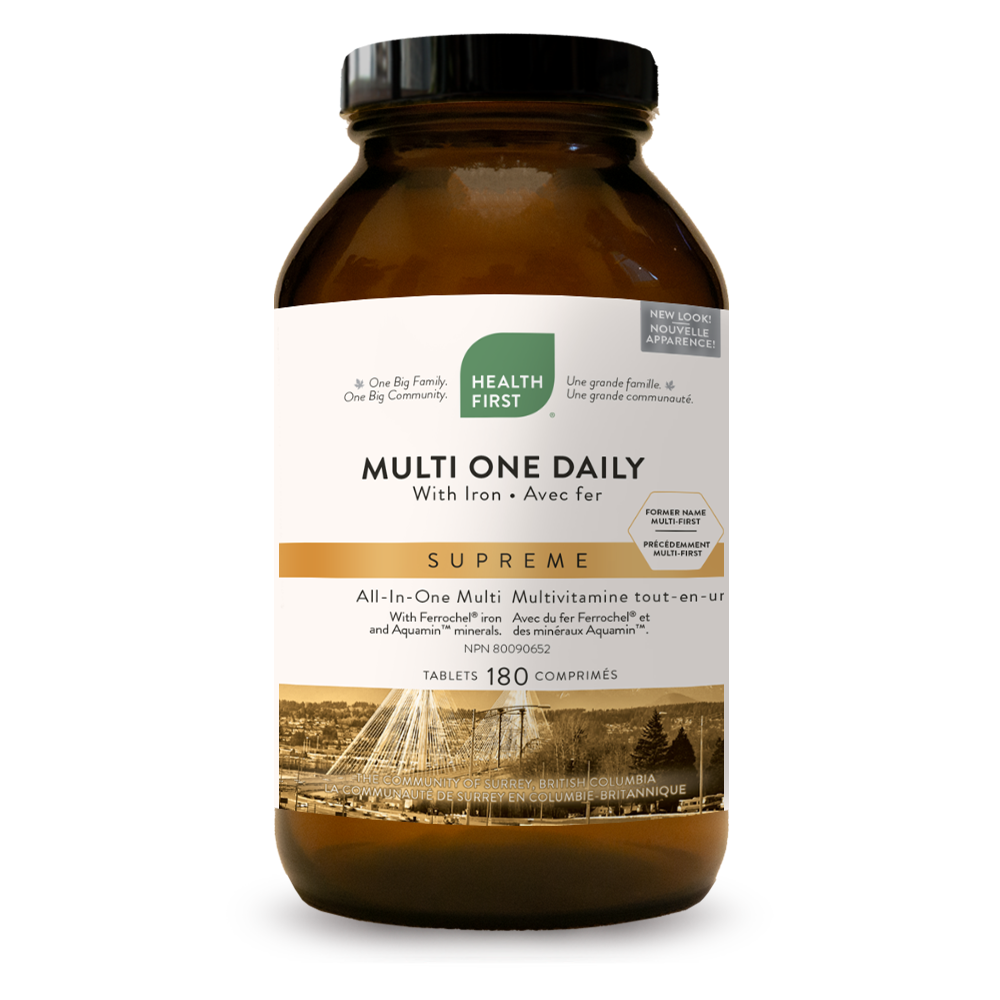 Health First Multi One Daily Supreme with Iron 180 Tablets