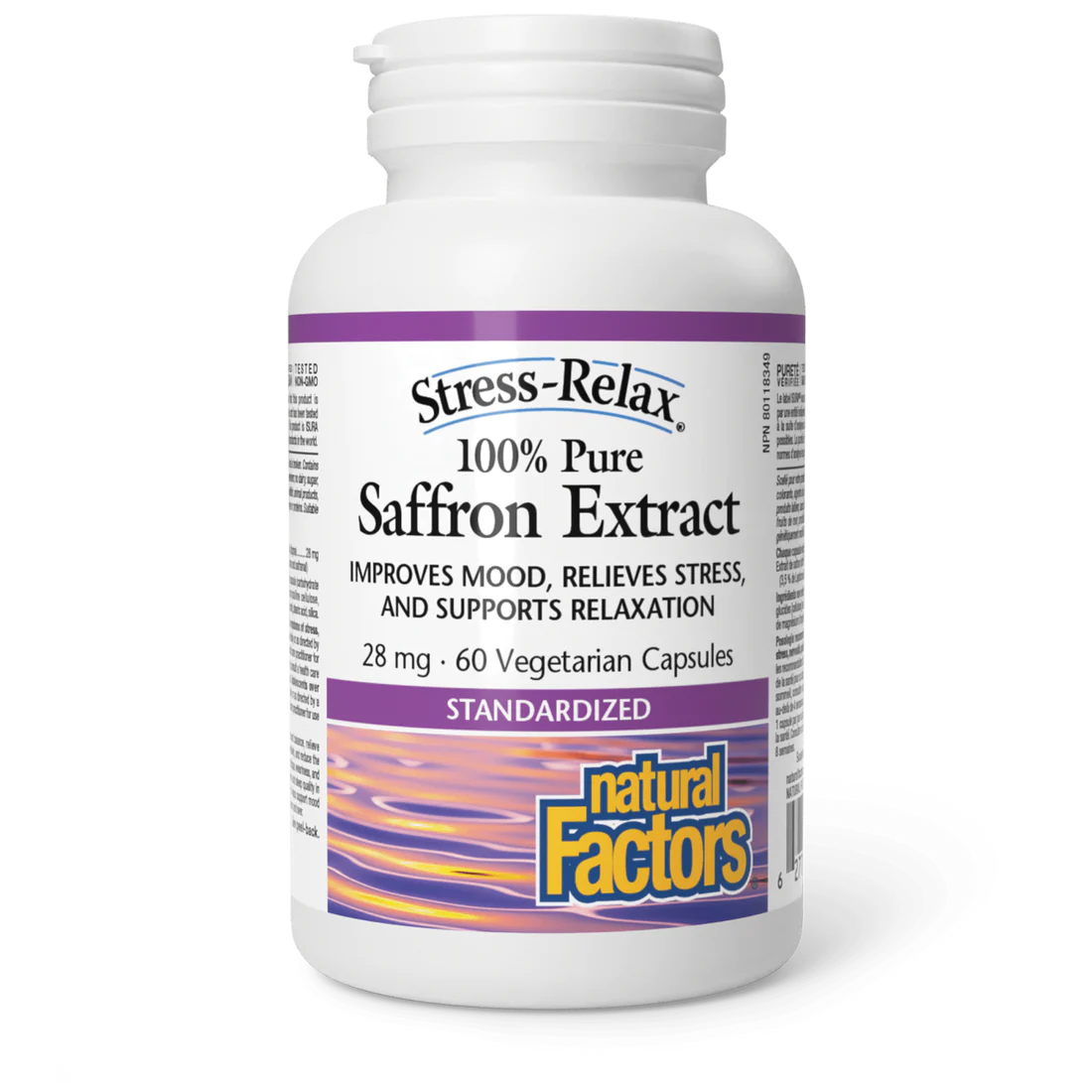 Natural Factors Saffron Extract 28mg 60 Capsules