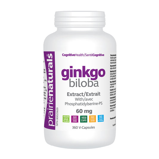 Prairie Naturals Ginkgo Biloba 360 capsules
