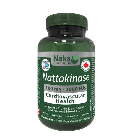 Naka Nattokinase 75 Capsules