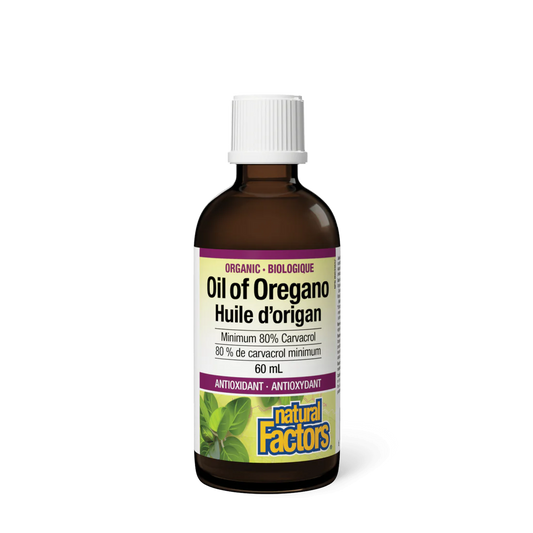 Natural Factors Oil of Oregano 60ml