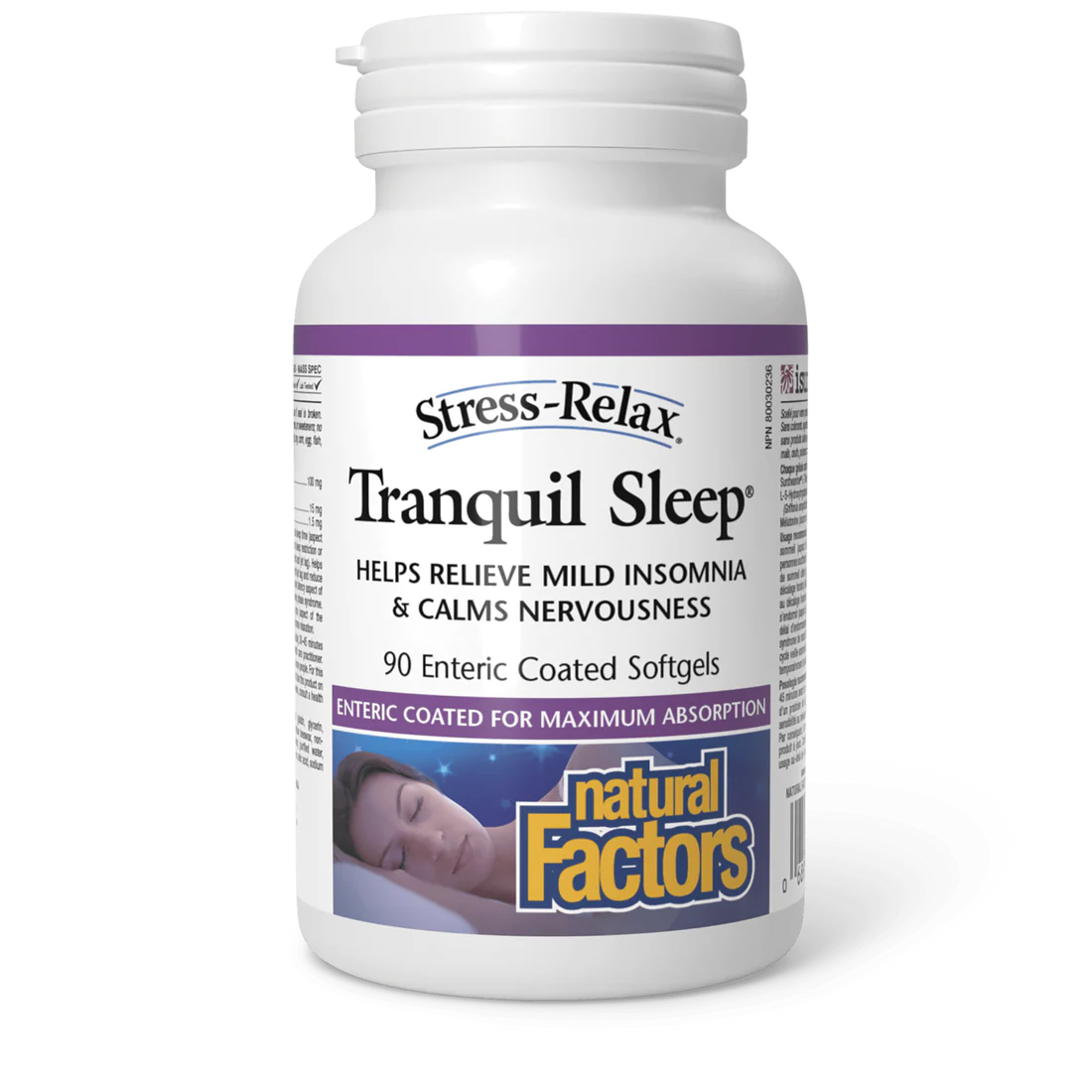 Natural Factors Tranquil Sleep 90 Softgels