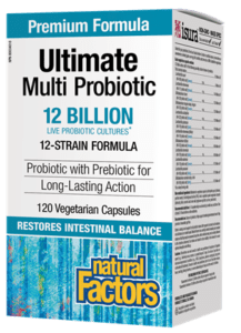 Natural Factors Ultimate Multi Probiotic 12 Billion 120 capsules