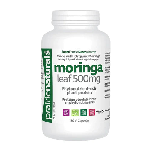 Prairie Naturals Moringa 180 capsules